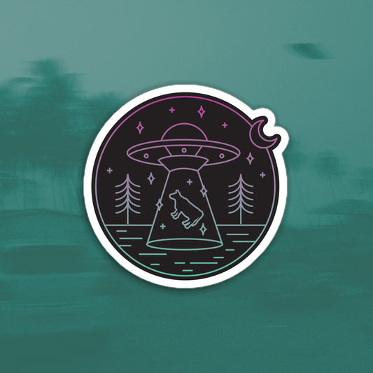 UFO Sticker